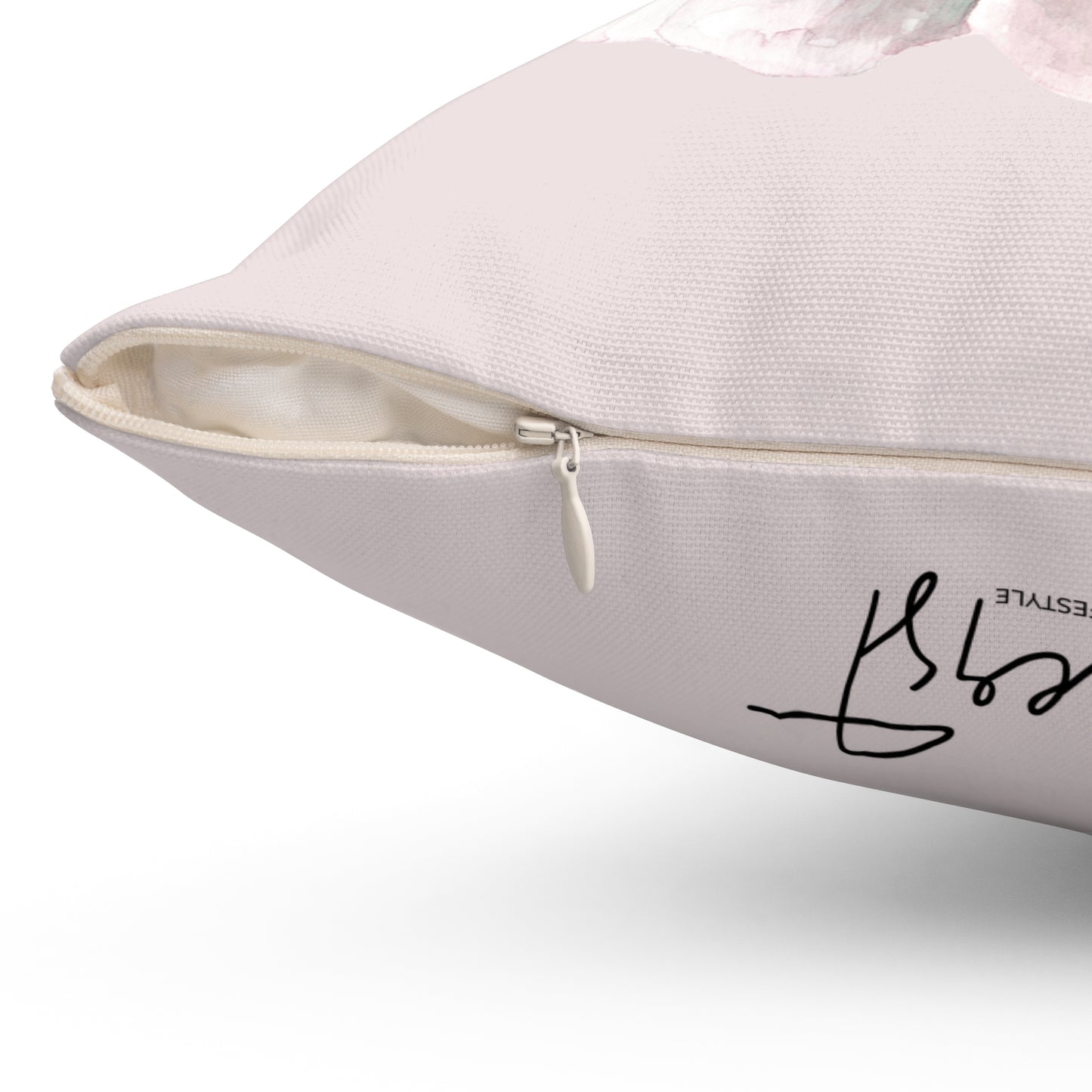 Peony Watercolor Pillow β Blush on Blush Design