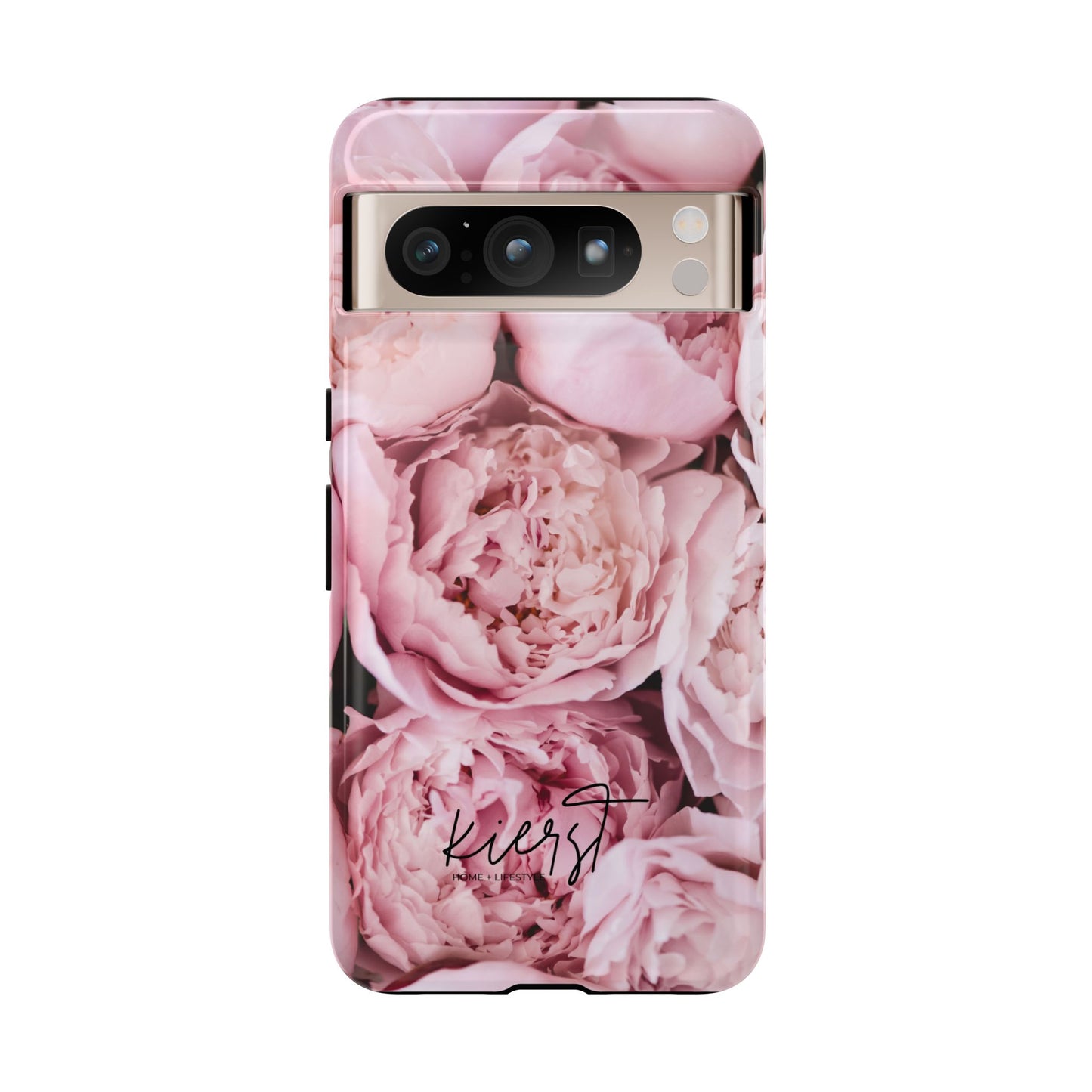 Pink Peonies Google Pixel Phone Case | Romantic Florals, Everyday Function