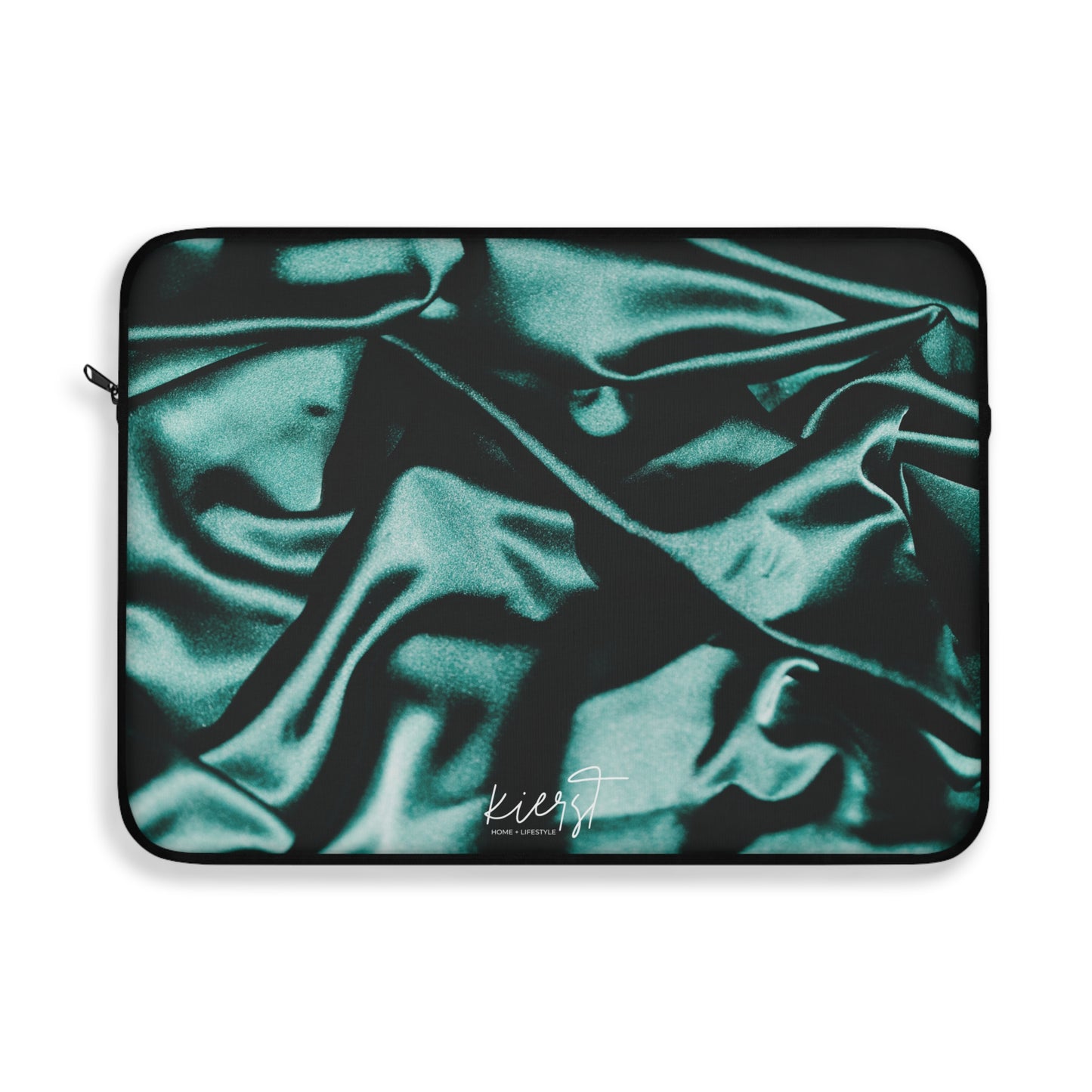 Emerald Silk Laptop Sleeve | Luxe Protection for Your Tech