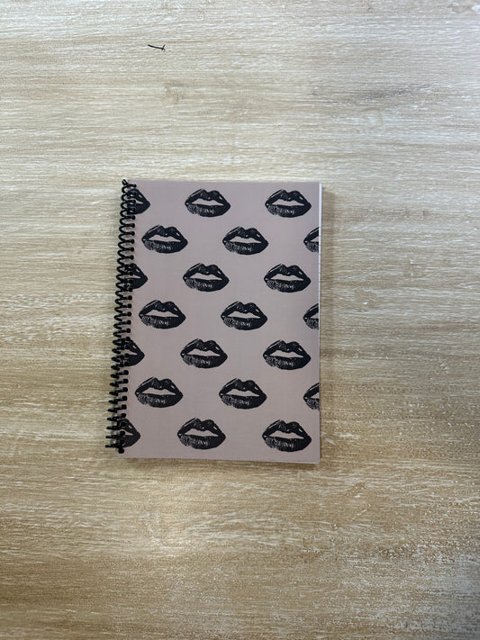 Black Lips on Oat Notebook