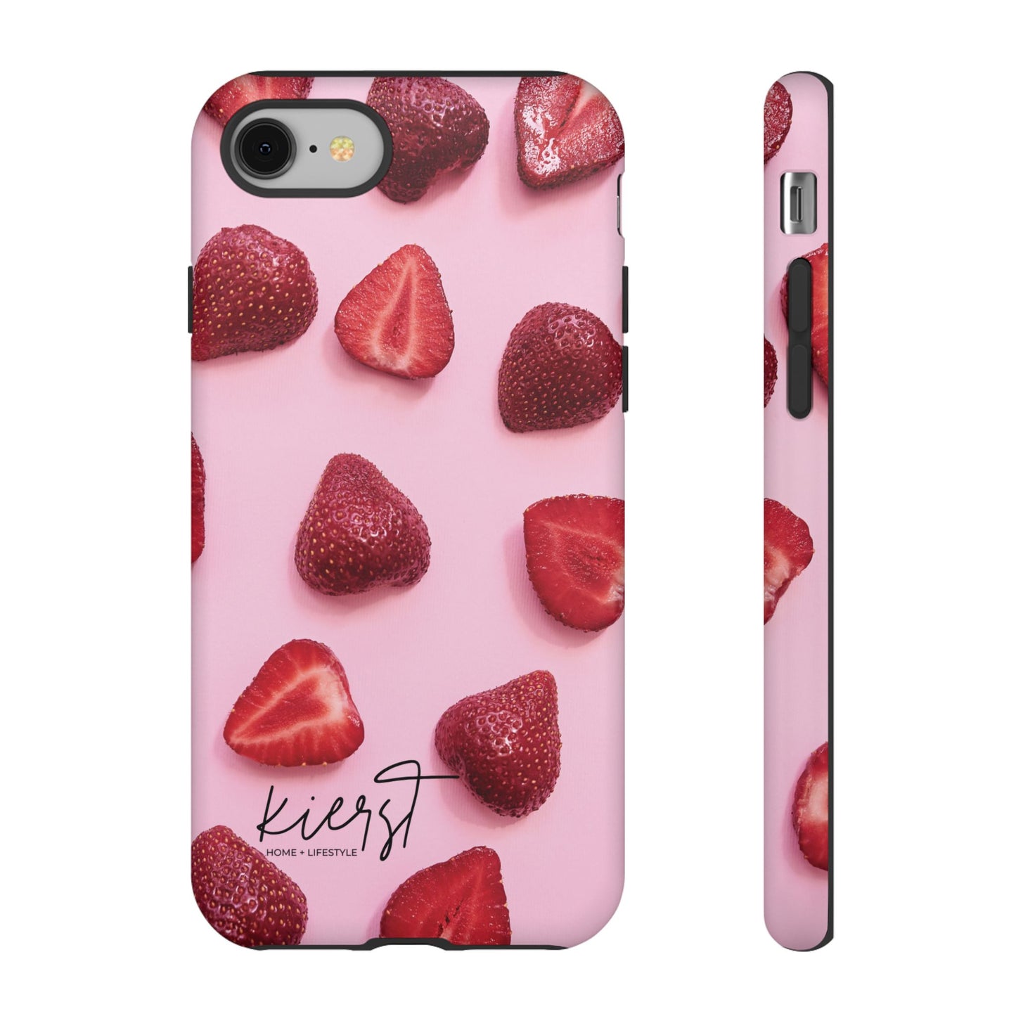Strawberries iPhone Case | A Sweet Statement Rooted in Soft Luxury