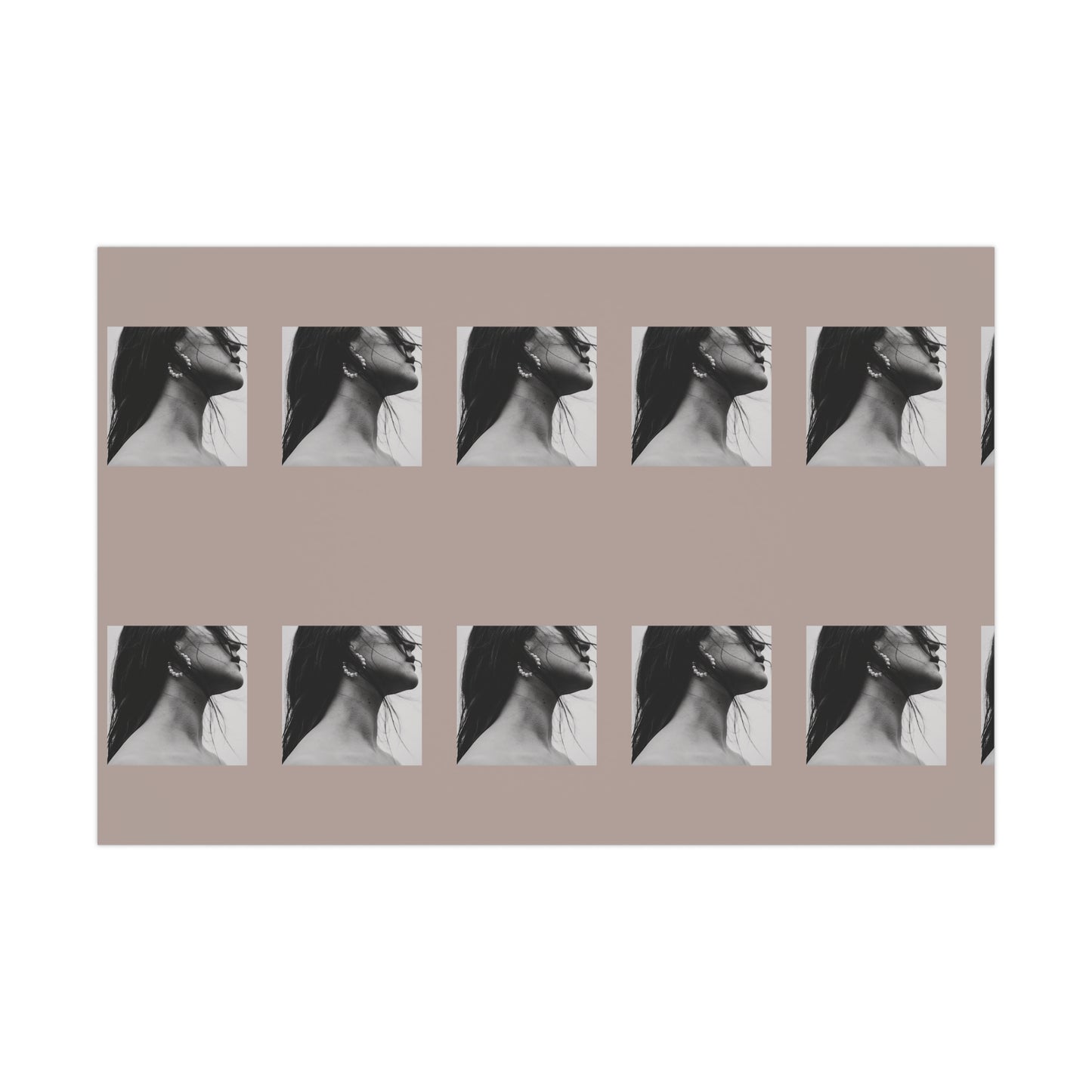 Fashion Black + White Fashion Photography Wrapping Paper
