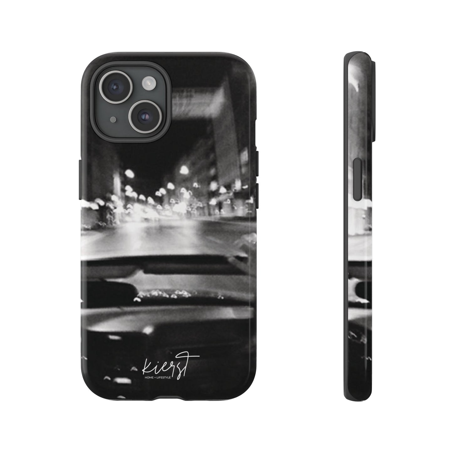 Faded Summer Nights iPhone Case | A Cinematic Blur of City Lights and Nostalgia