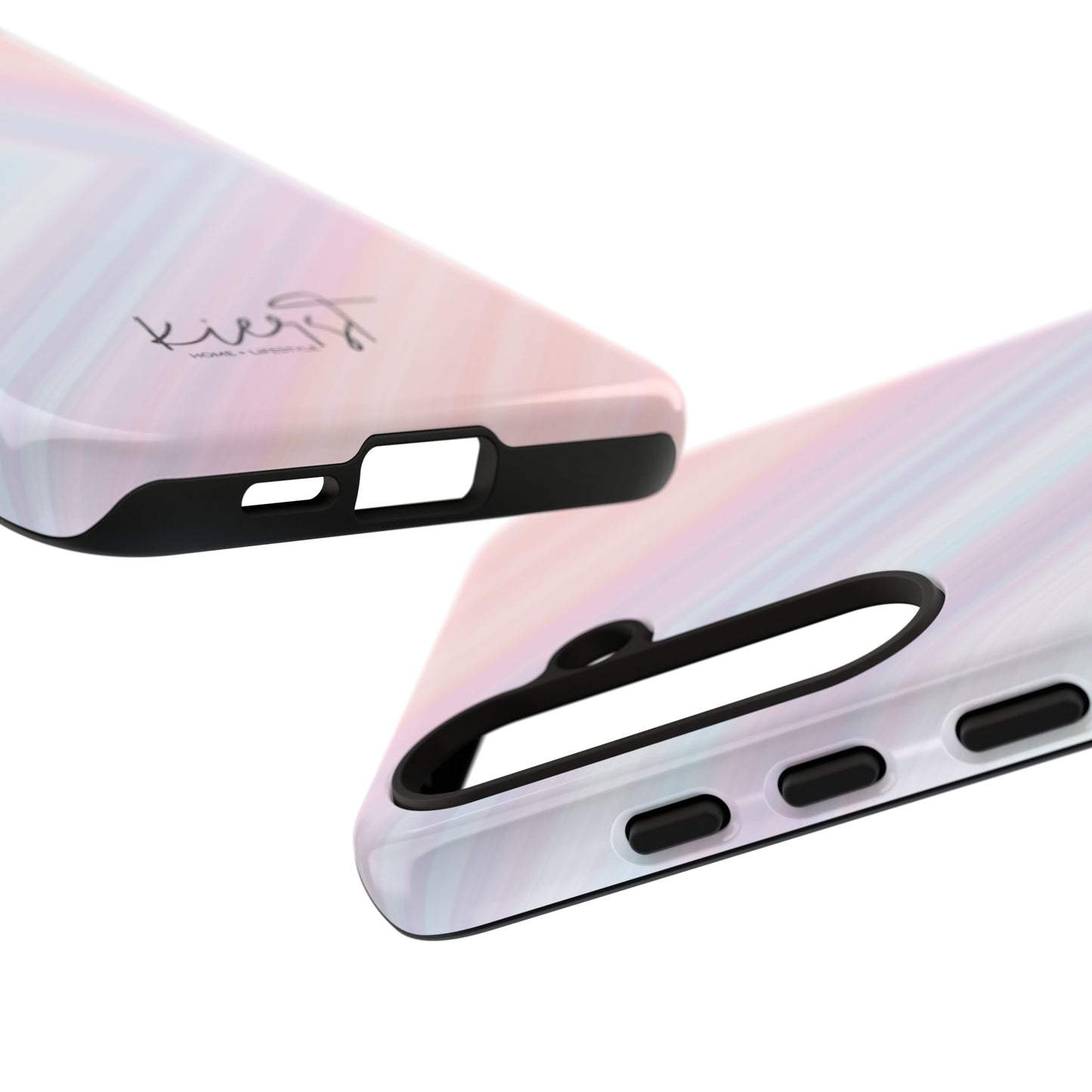 Pastel Arrows Samsung Galaxy Phone Case | Soft Geometry, Subtle Glow