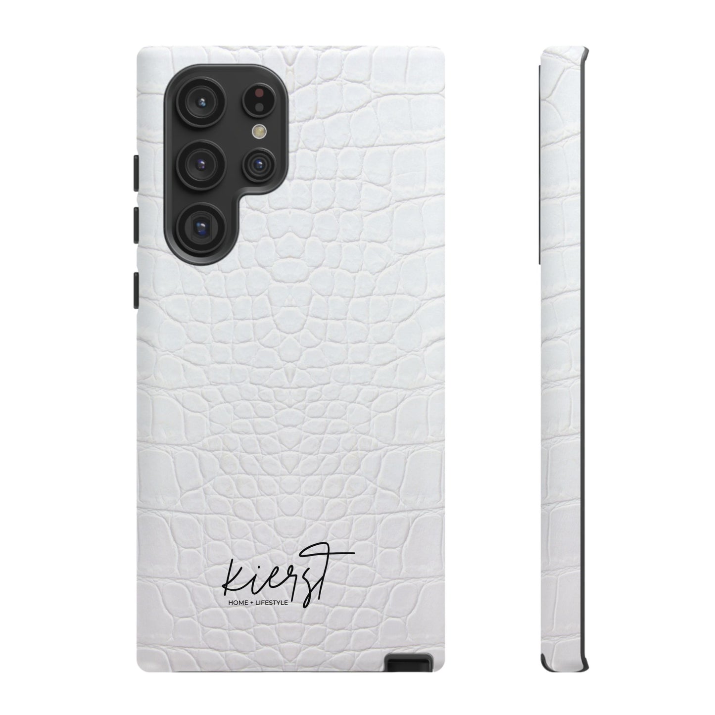 White Alligator Samsung Galaxy Case | Classic Texture Meets Modern Edge