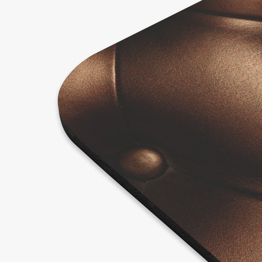 Bronze Tufted Mouse Pad | Luxe Desk Accent