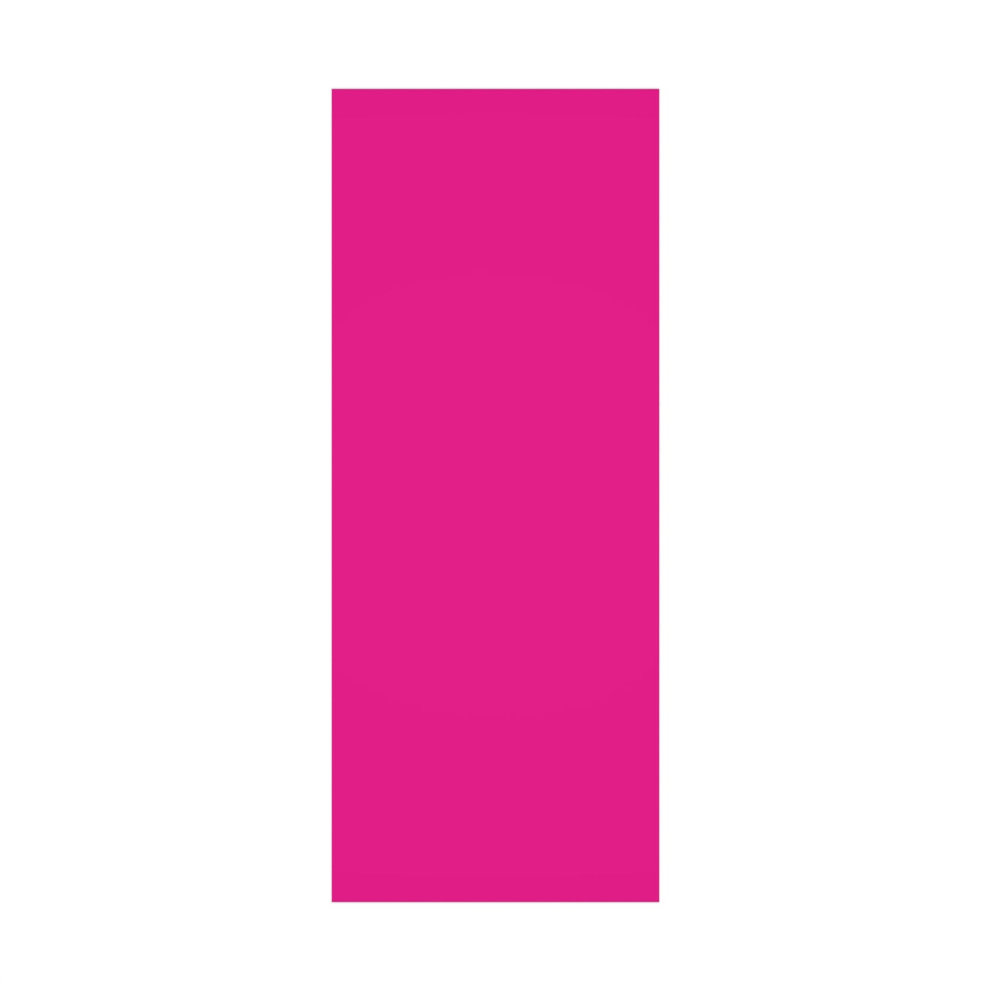 Signature Hot Pink Gift Wrap Paper – Bold, Feminine, Beautiful