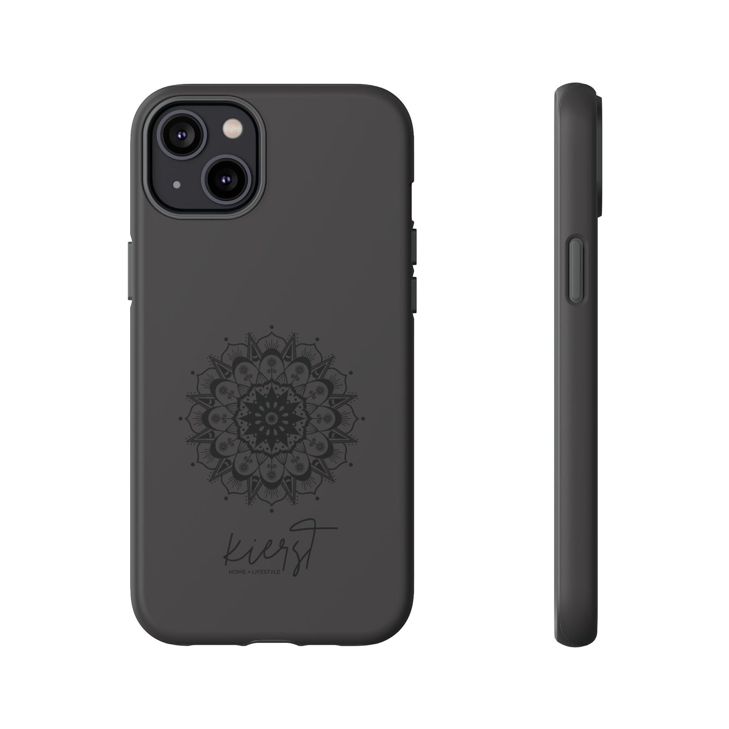Black Mandala iPhone Case | Refined Calm in Every Curve