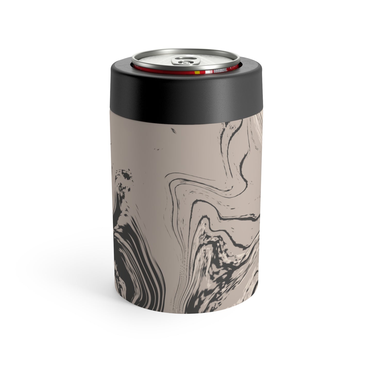 Cream, Grey, and Taupe Marble Can Holder | Understated Cool