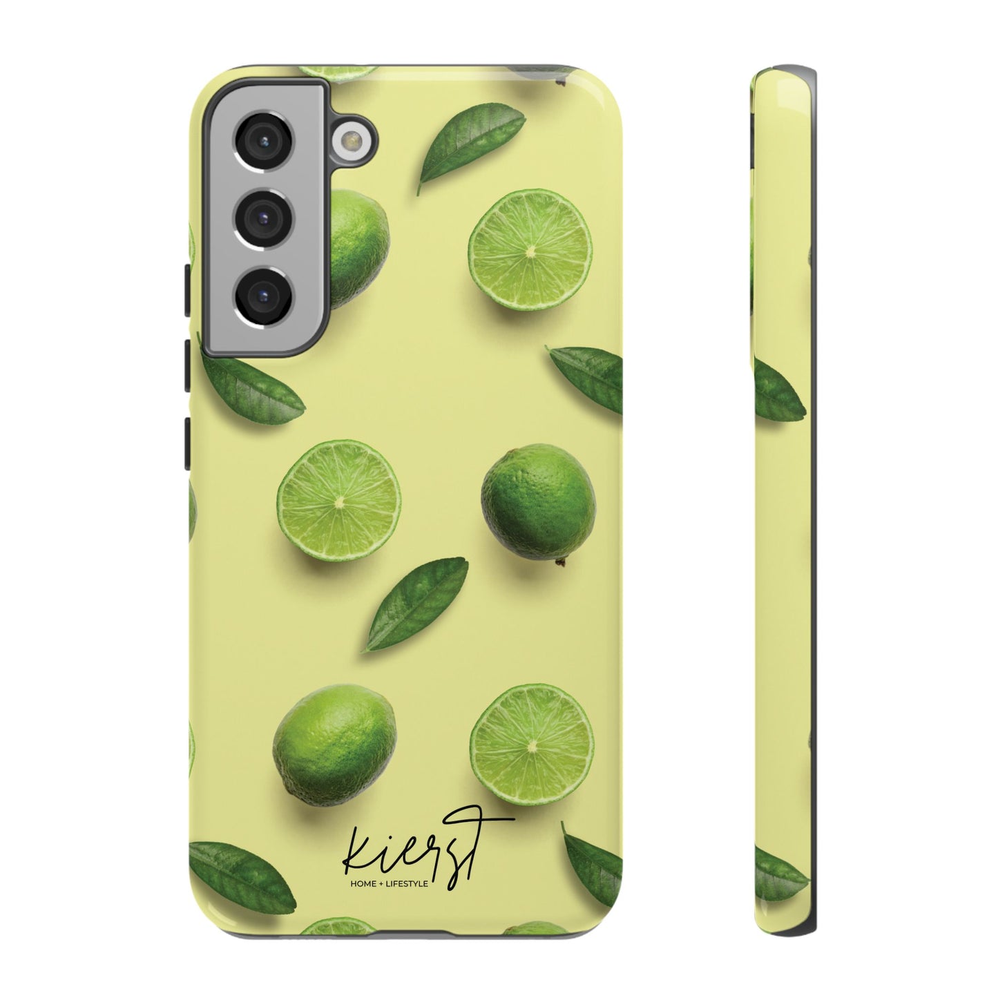 Limes Samsung Galaxy Phone Case | A Zesty Pop of Citrus and Style