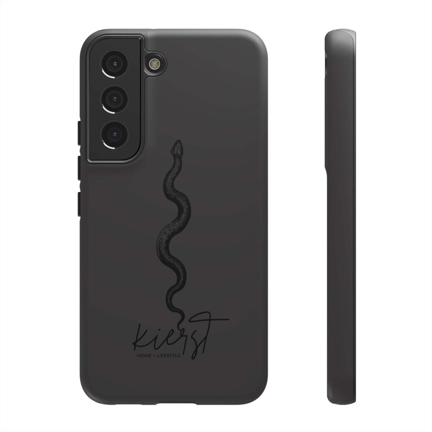 Long Black Snake Samsung Galaxy Phone Case | Power In The Subtleties