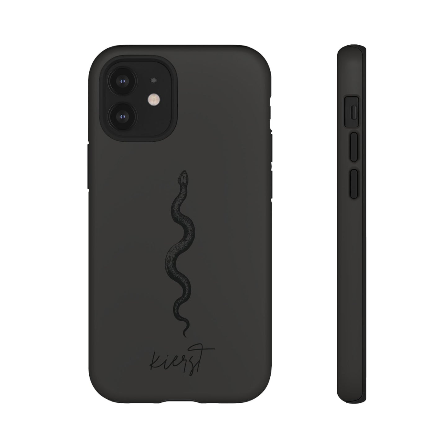 Long Black Snake iPhone Case | Subtle Edge, Quiet Power