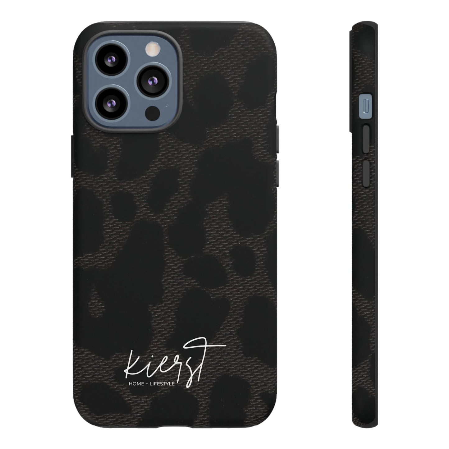 Black Leopard iPhone Case