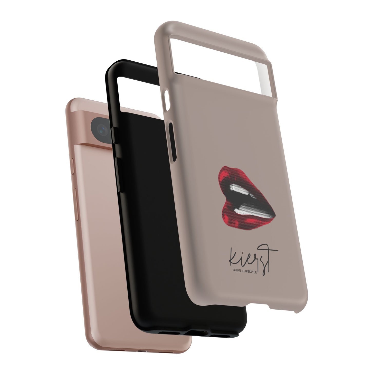 Retro Red Lips Google Pixel Case | Bold Design Meets Everyday Function