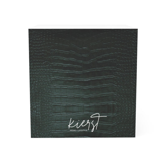 Emerald Crocodile Sticky Note Cube