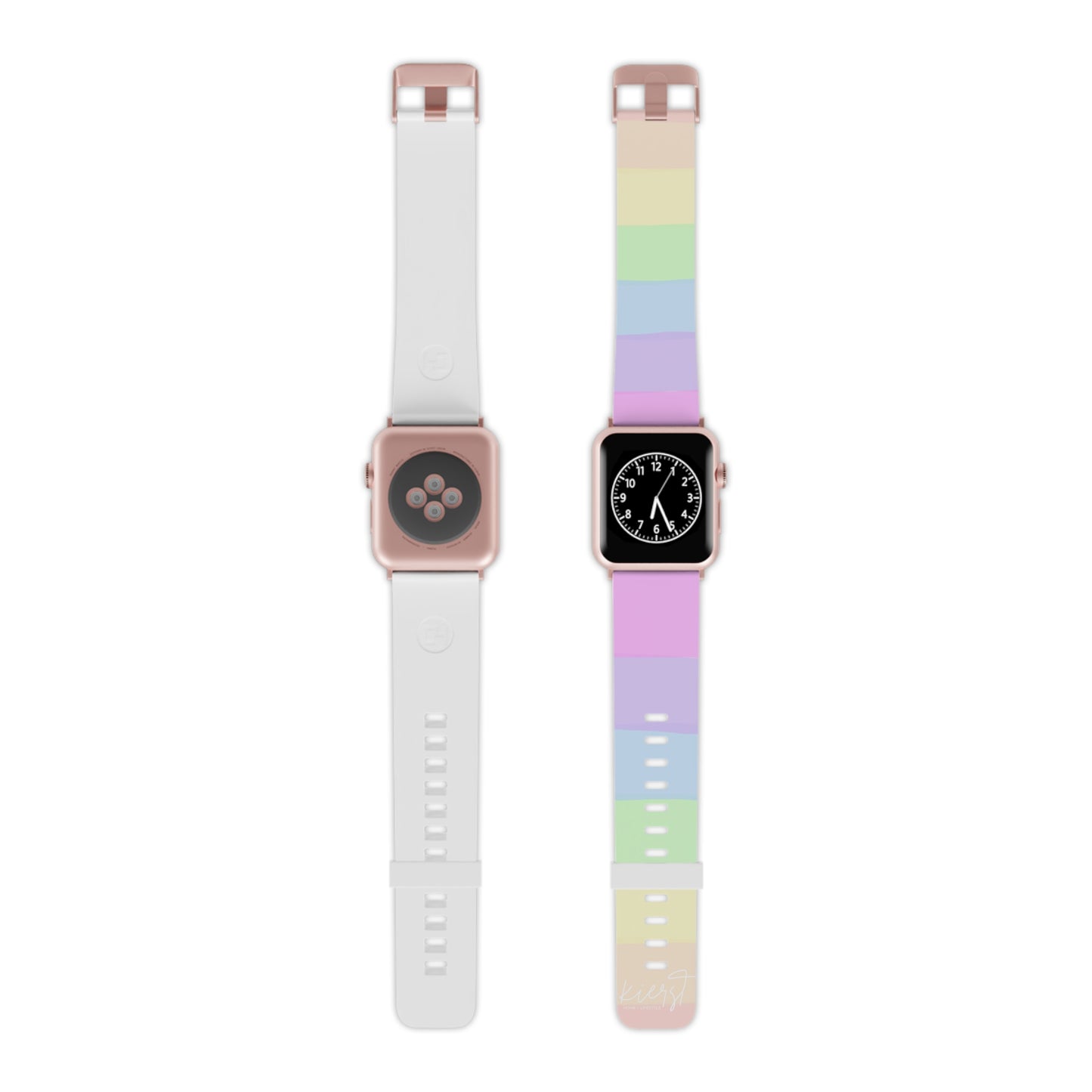 Pastel Rainbow Apple Watch Band – Soft Hues, Bold Energy
