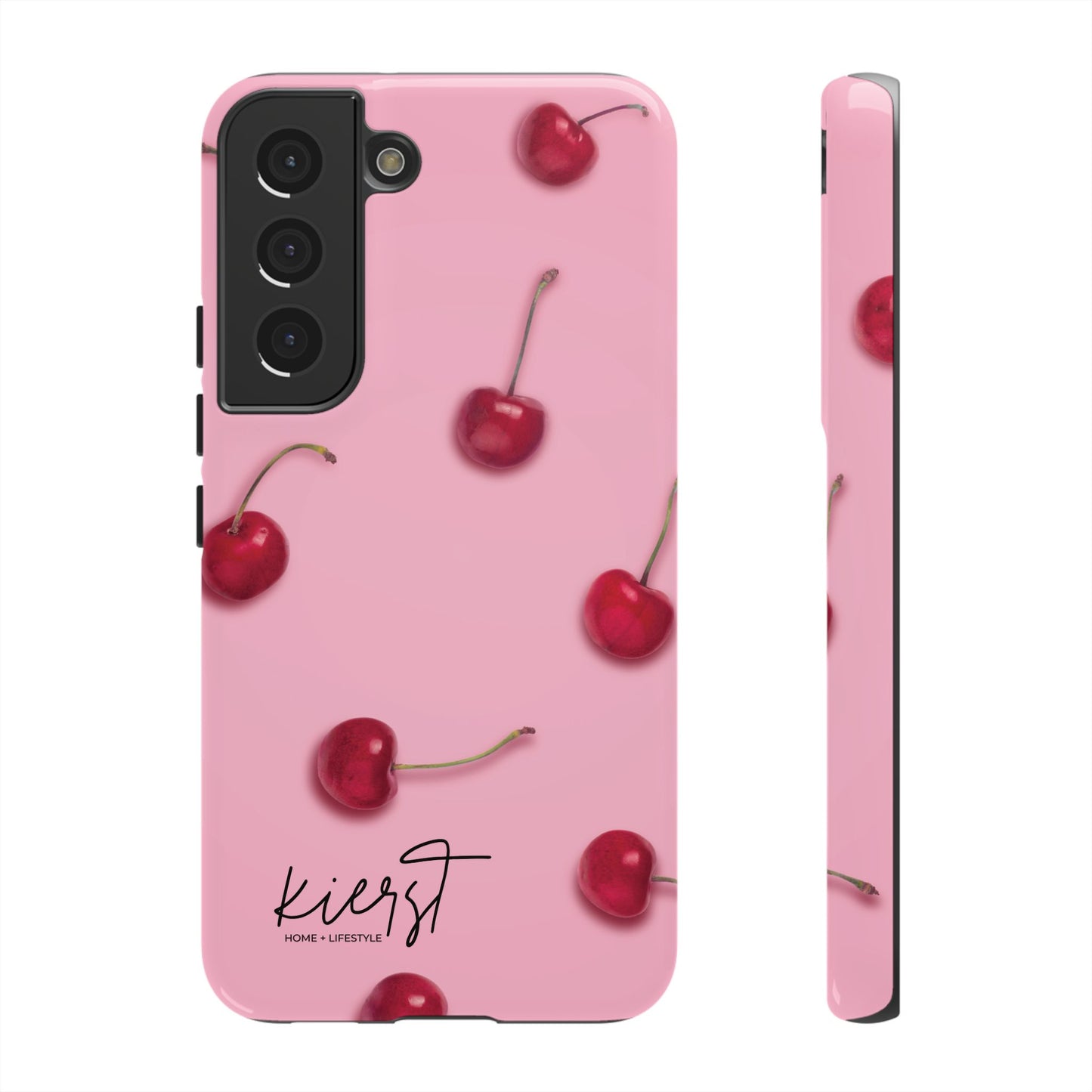Cherries Samsung Galaxy Phone Case | Sweet Meets Sophisticated in This Standout Cover