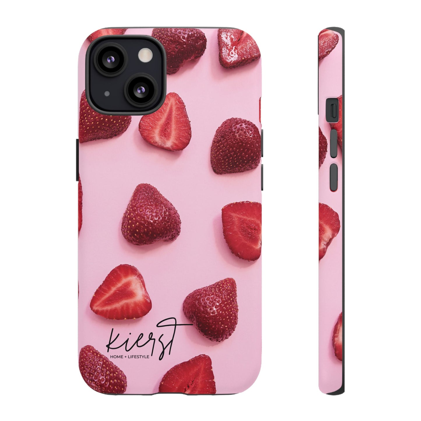 Strawberries iPhone Case | A Sweet Statement Rooted in Soft Luxury
