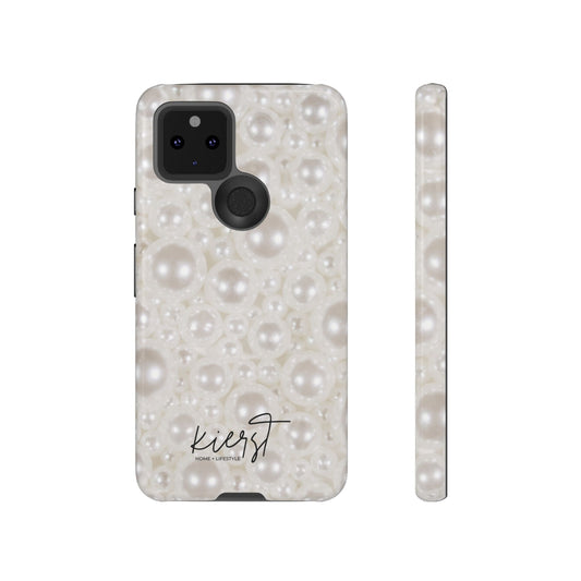 Various Pearls Google Pixel Case | Refined Shine Everyday Style