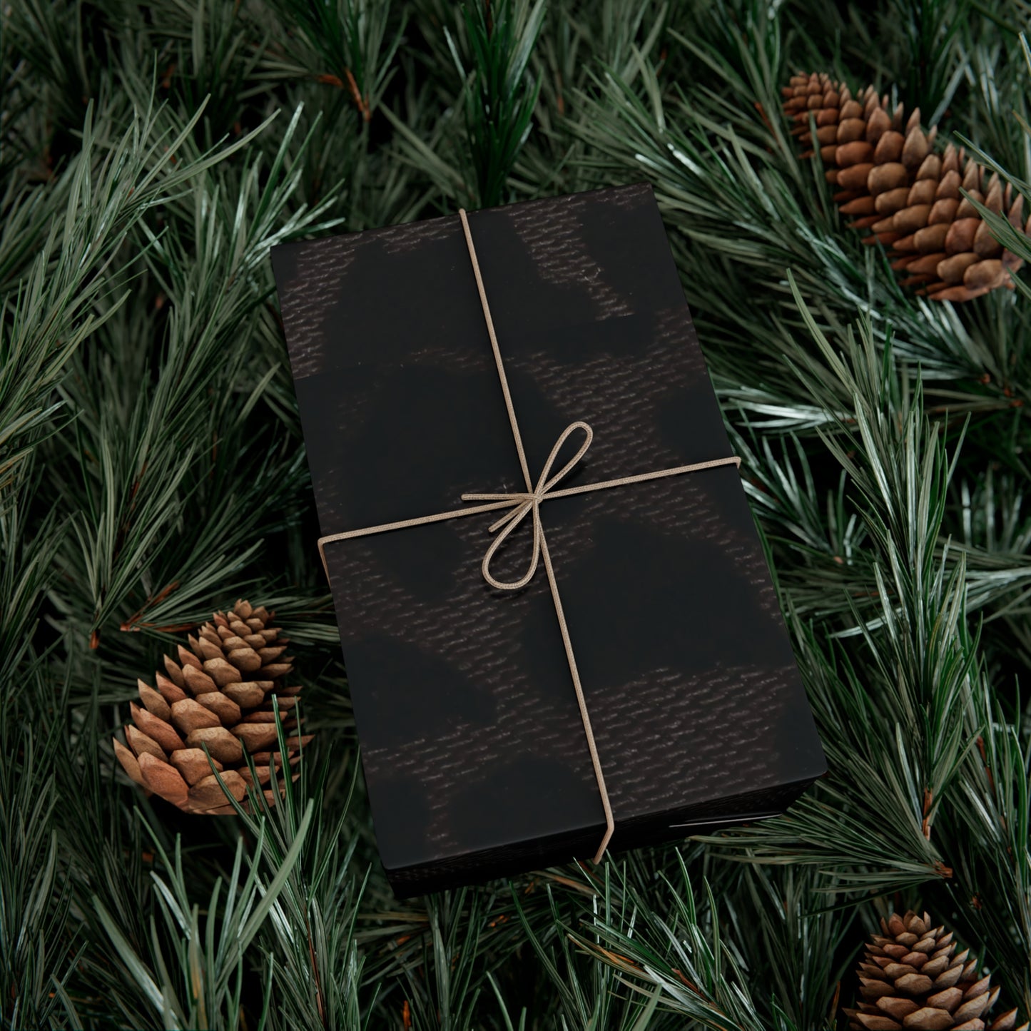Black Leopard Gift Wrapping Paper