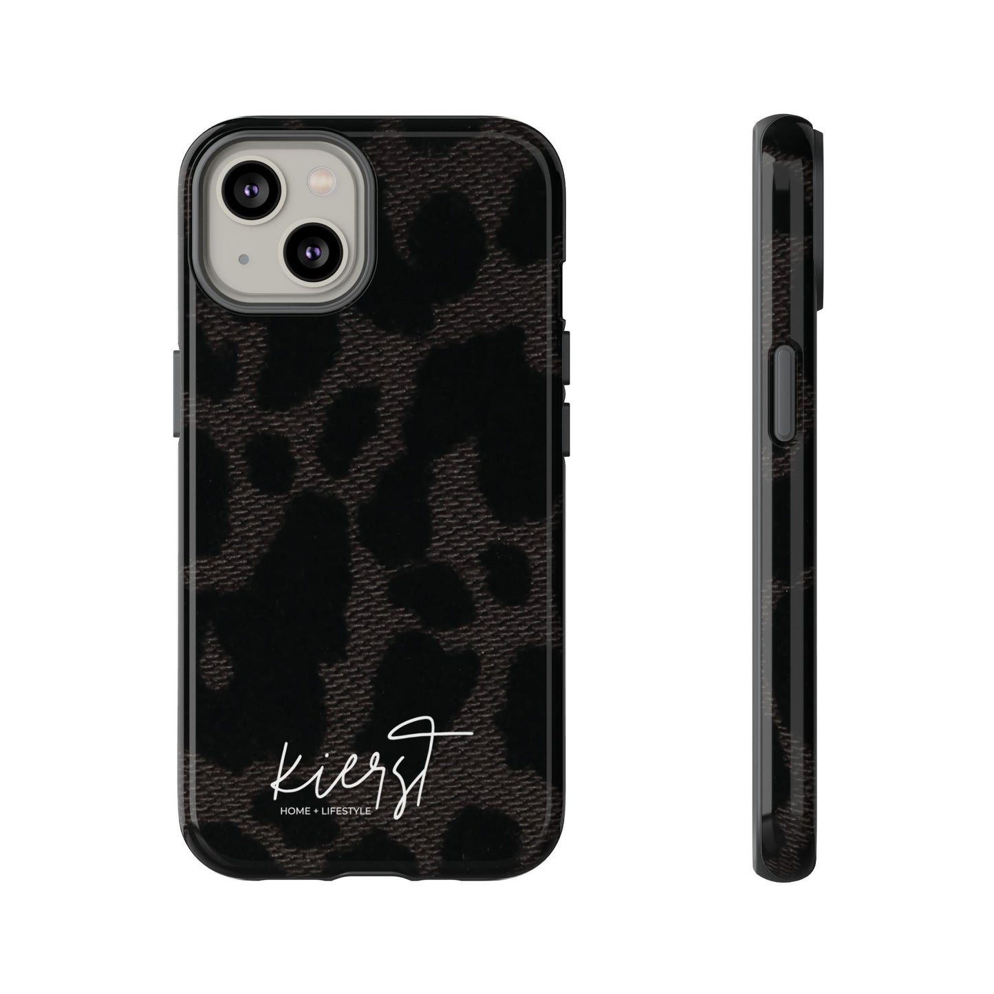 Black Leopard iPhone Case