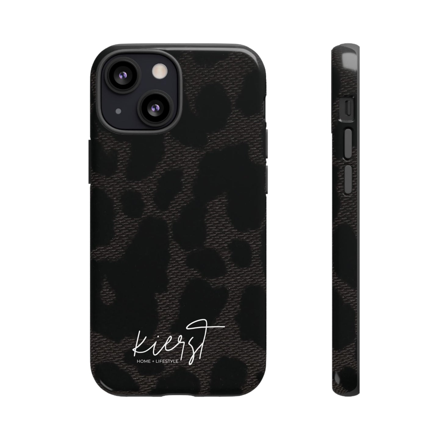 Black Leopard iPhone Case