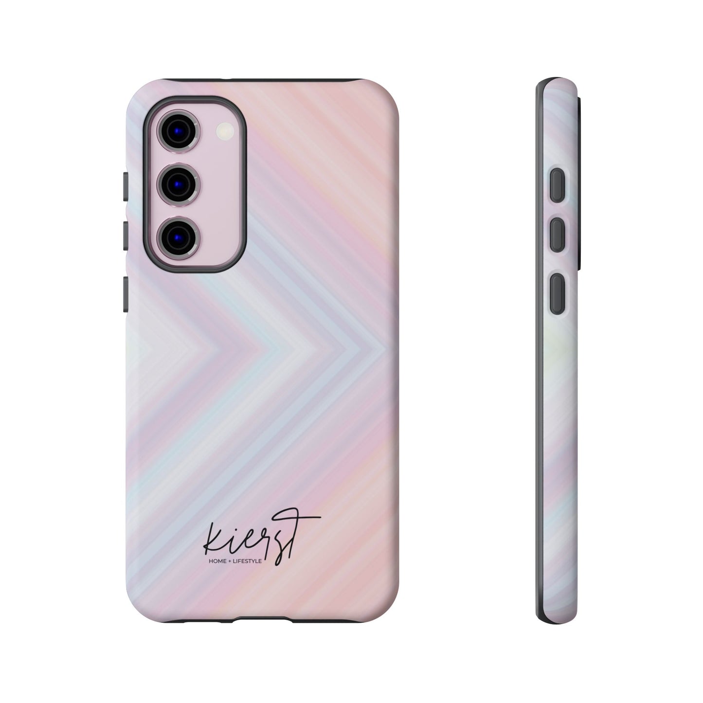 Pastel Arrows Samsung Galaxy Phone Case | Soft Geometry, Subtle Glow