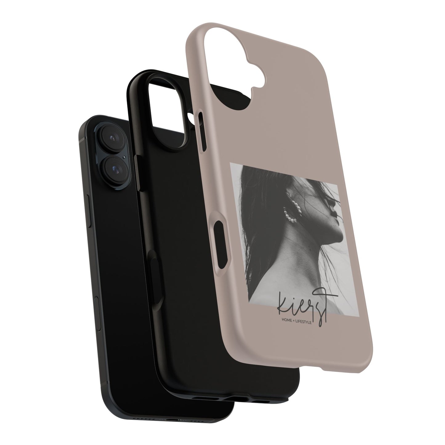 Monochrome Muse iPhone Case | Elevated Edge, Effortless Cool