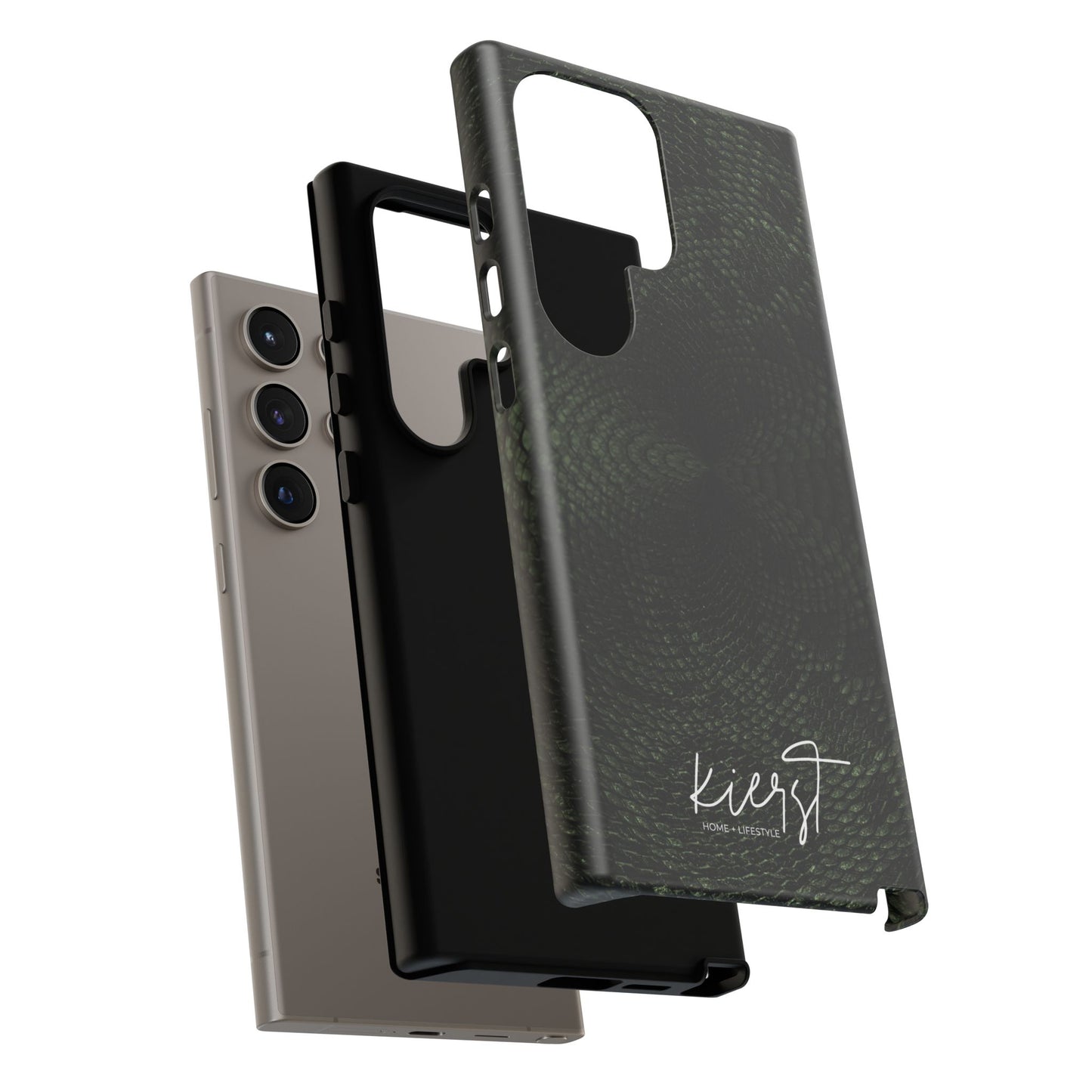 Deep Rich Green Print Samsung Galaxy Case