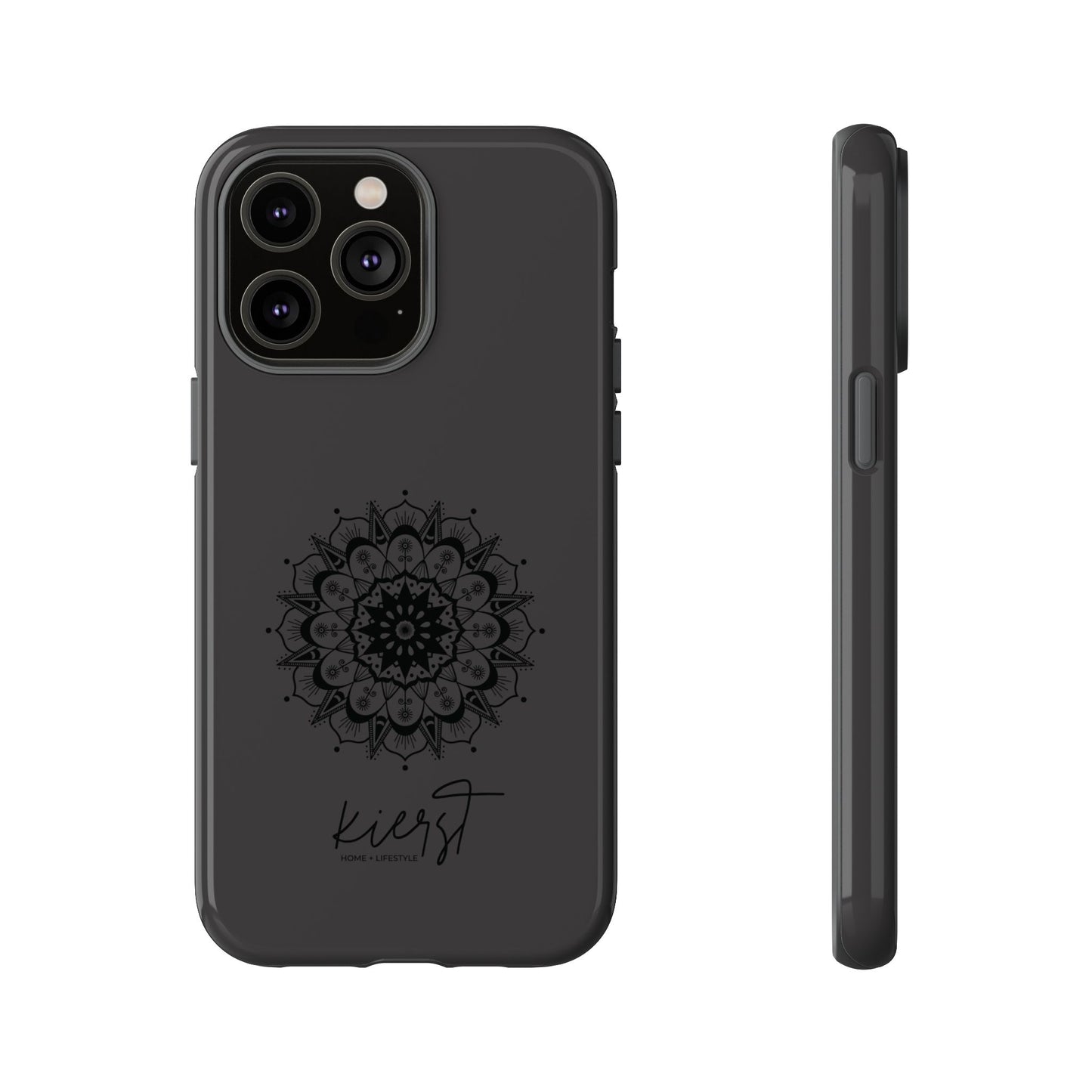 Black Mandala iPhone Case | Refined Calm in Every Curve