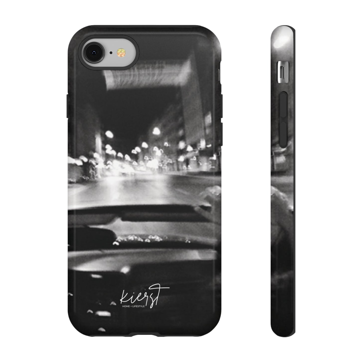 Faded Summer Nights iPhone Case | A Cinematic Blur of City Lights and Nostalgia