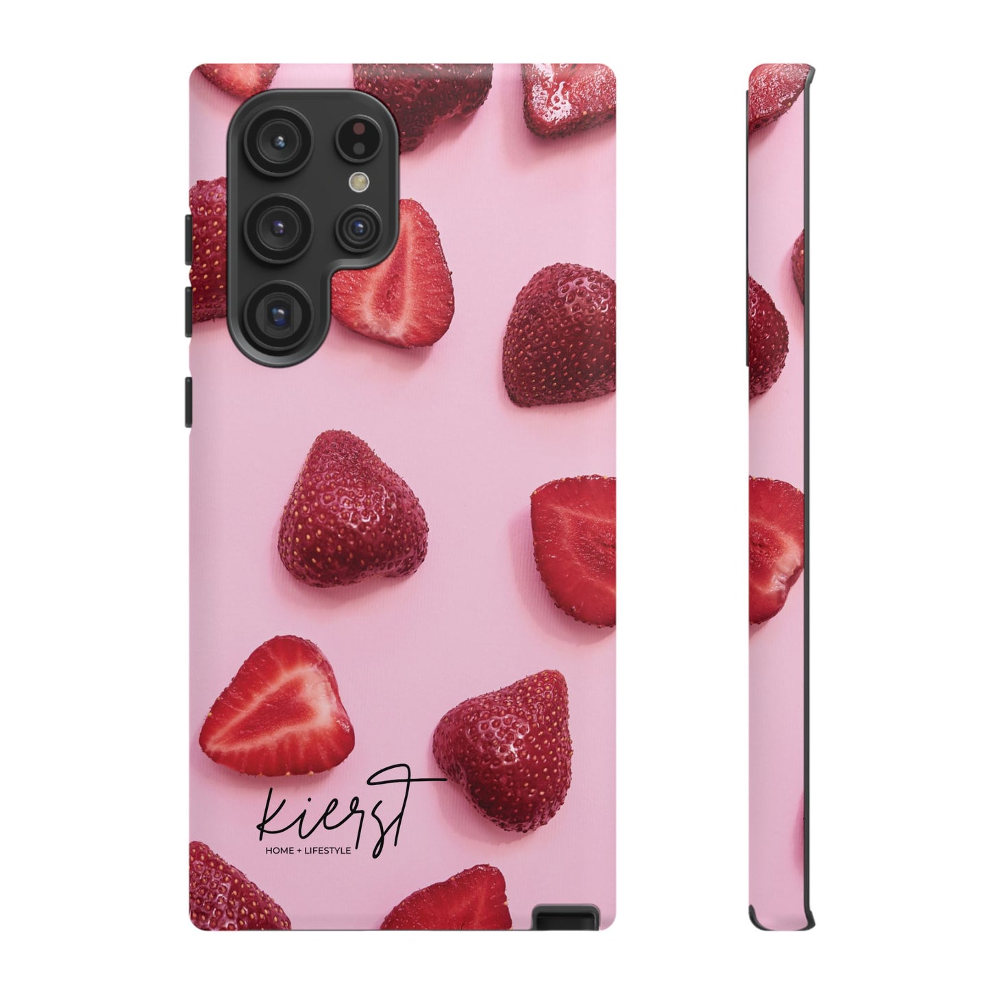 Strawberries Samsung Galaxy Phone Case | A Juicy Pop of Playfulness Meets Polished Design