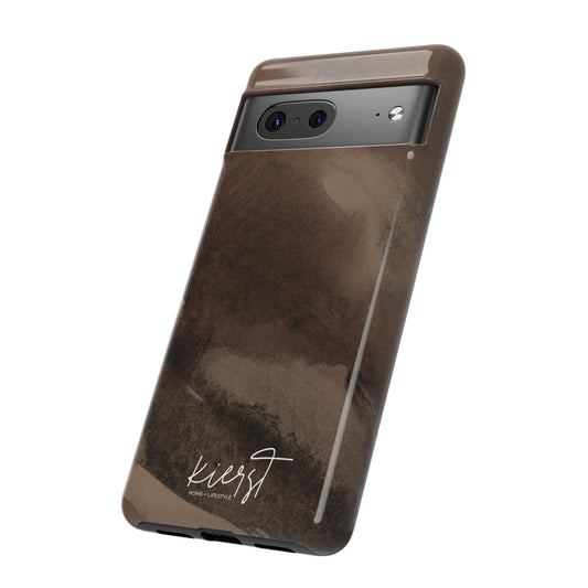 Brown Abstract Google Pixel Phone Case