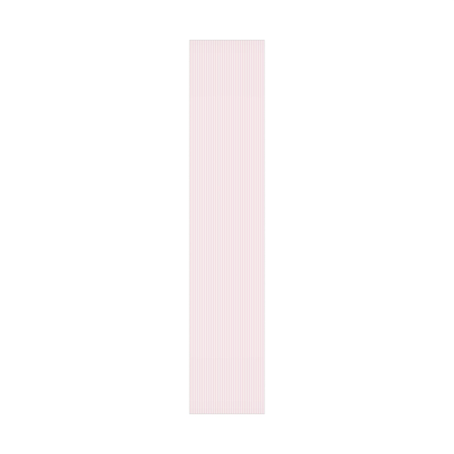 kierst Signature Pink and Cream Striped Wrapping Paper