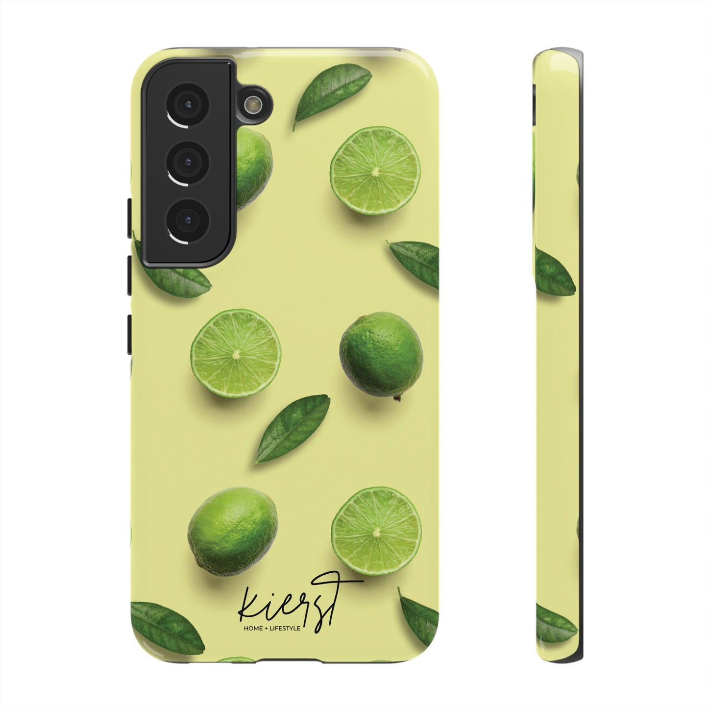 Limes Samsung Galaxy Phone Case | A Zesty Pop of Citrus and Style