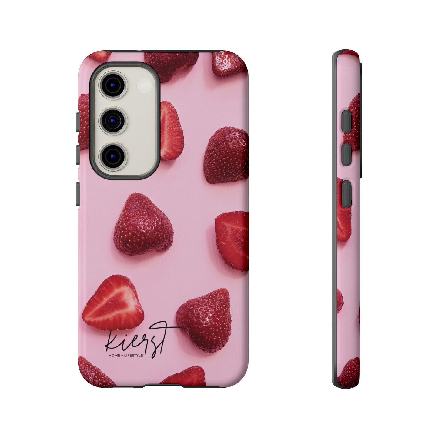 Strawberries Samsung Galaxy Phone Case | A Juicy Pop of Playfulness Meets Polished Design