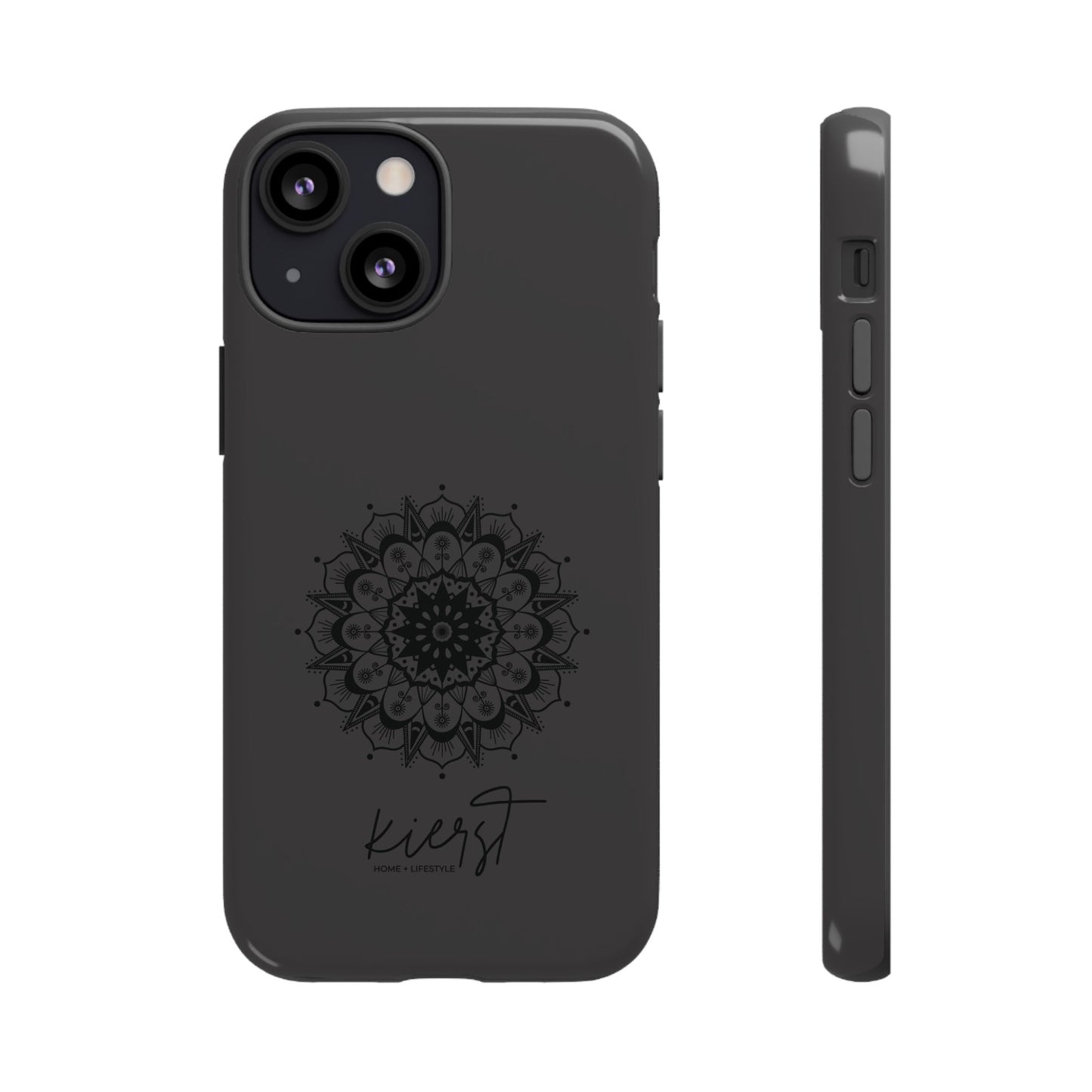 Black Mandala iPhone Case | Refined Calm in Every Curve