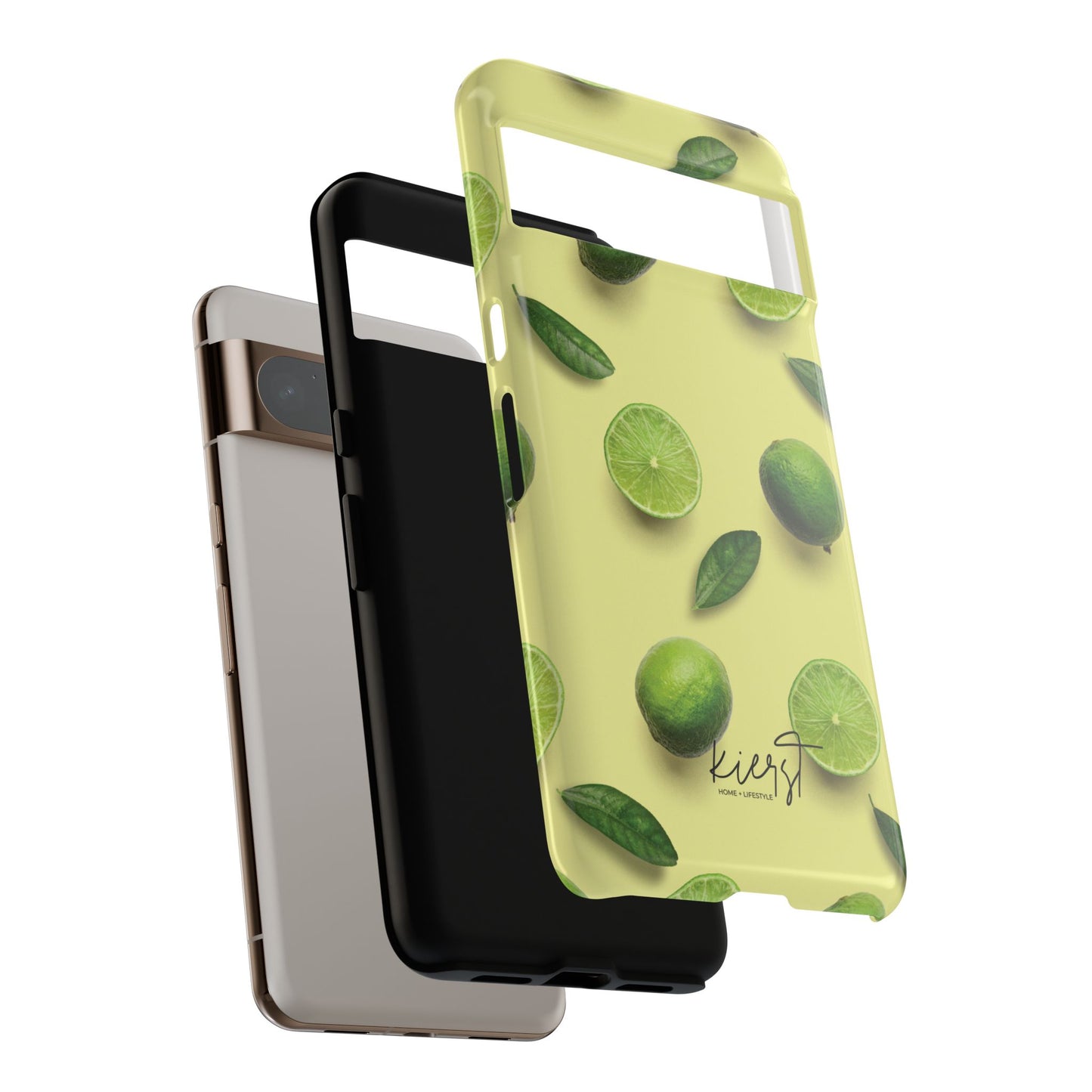 Limes Google Pixel Case | Fresh Citrus Energy, Made Sophisticated