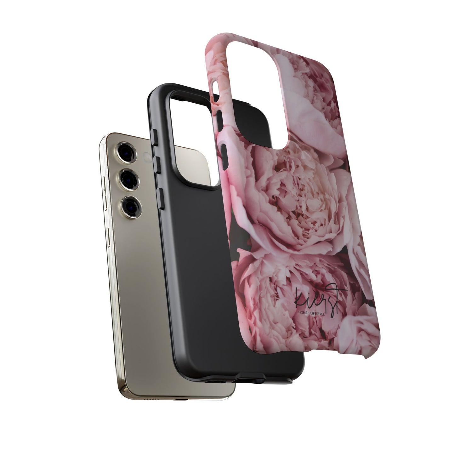 Pink Peonies Samsung Galaxy Case | A Floral Moment Lasts Longer Than Fresh Stems