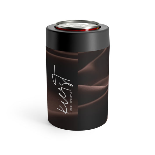 Chocolate Silk Can Holder | Quiet Luxury in Hand