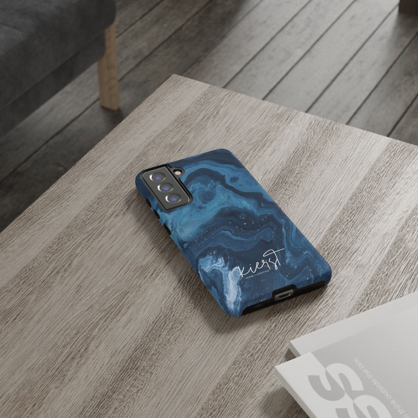 Blue Marble Samsung Galaxy Case | Deep Tones, Elevated Protection