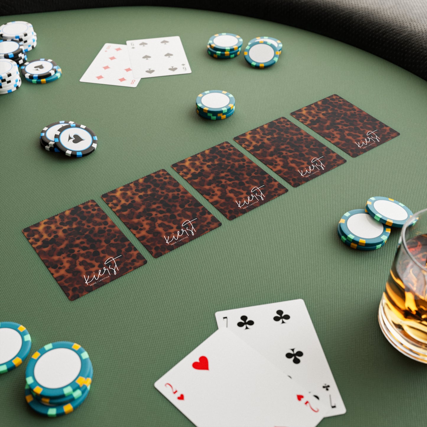 Ember Tortoise Poker Playing Cards