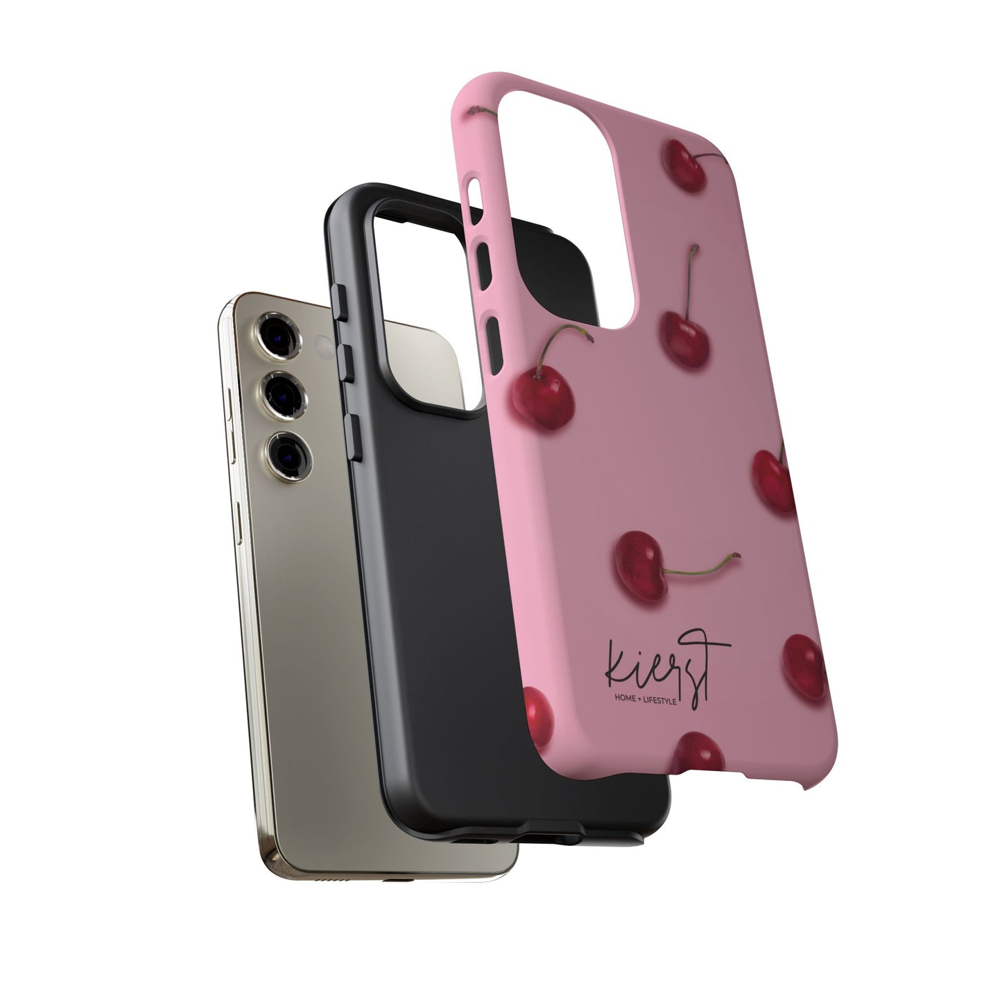 Cherries Samsung Galaxy Phone Case | Sweet Meets Sophisticated in This Standout Cover