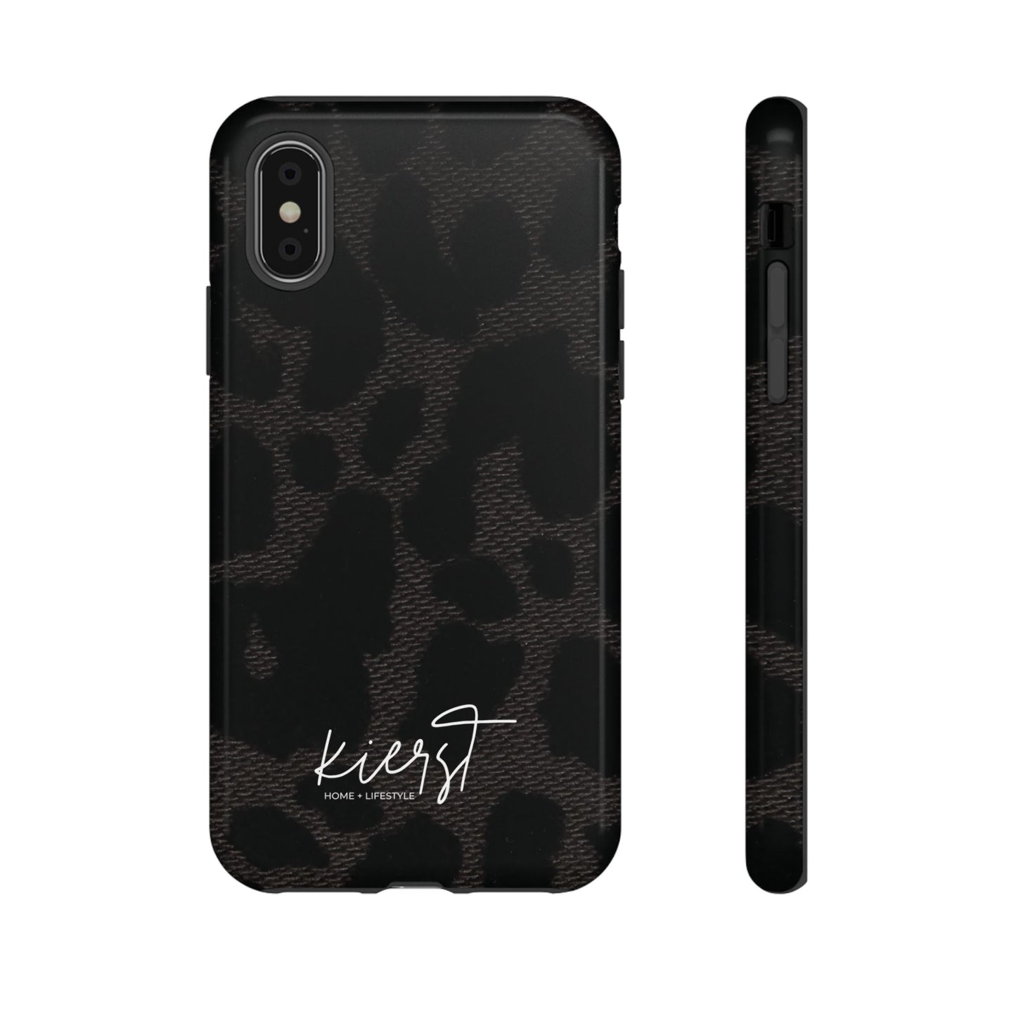 Black Leopard iPhone Case