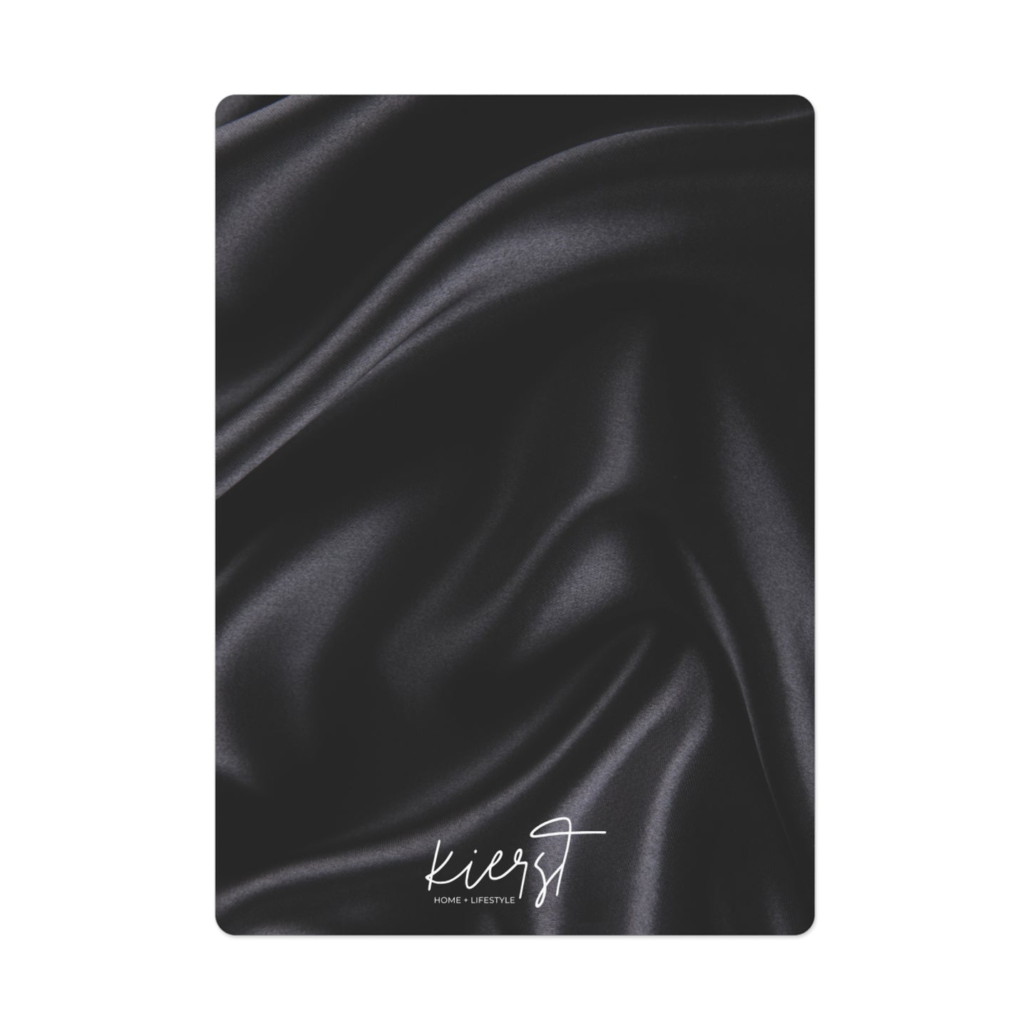 Black Silk Print Luxury Poker Playing Cards ā 54 Card Deck