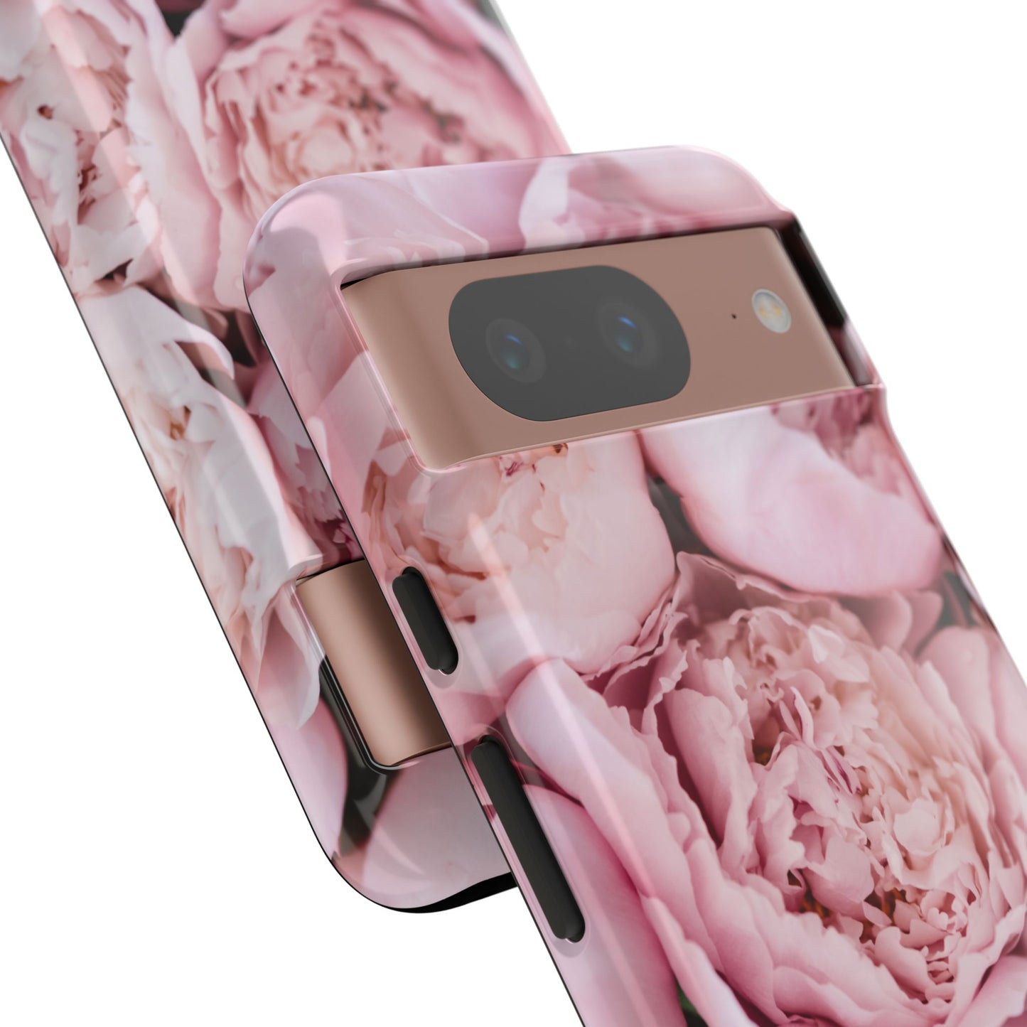 Pink Peonies Google Pixel Phone Case | Romantic Florals, Everyday Function
