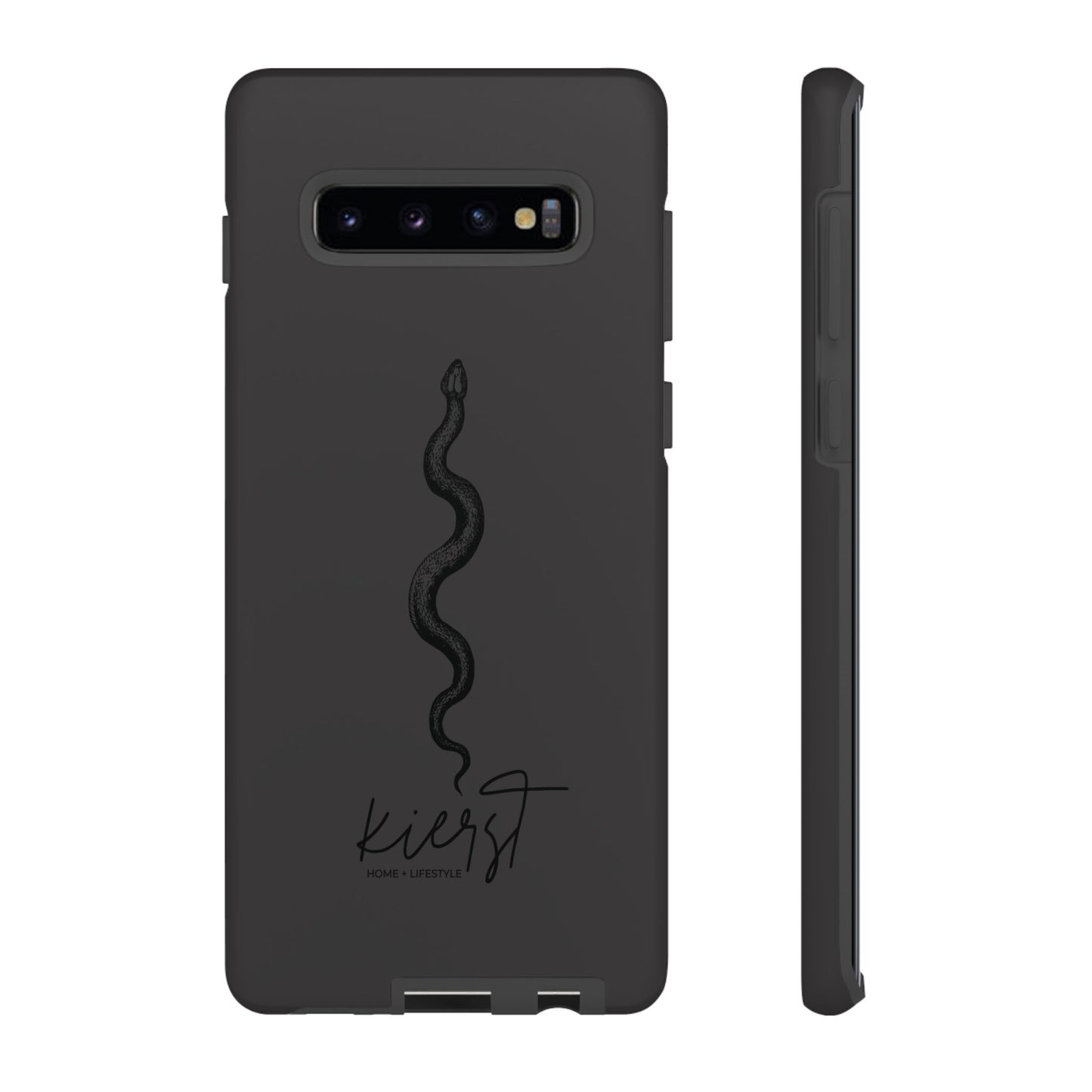Long Black Snake Samsung Galaxy Phone Case | Power In The Subtleties
