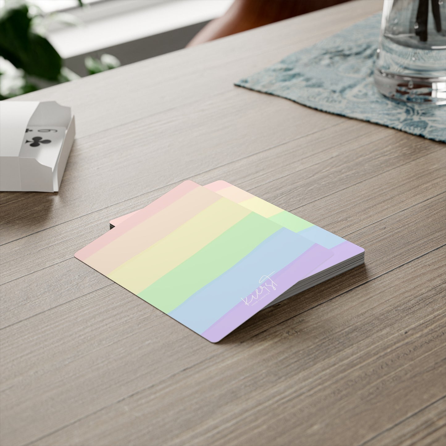Pastel Rainbow Playing Cards – Soft, Stylish, and Playful