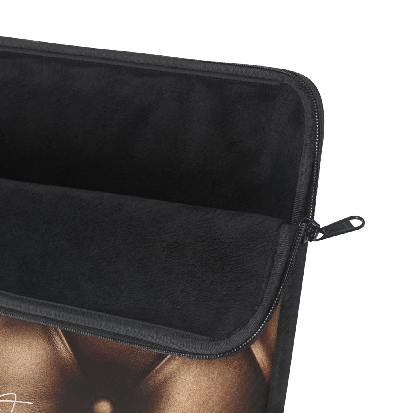 Bronze Tufted Laptop Sleeve