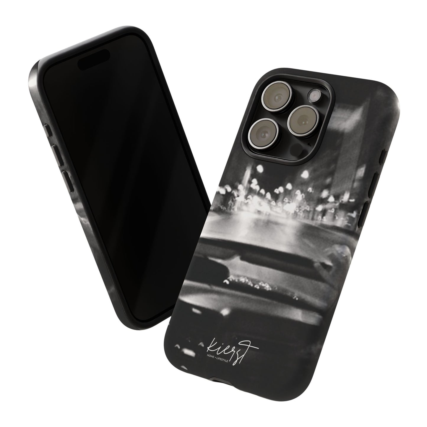 Faded Summer Nights iPhone Case | A Cinematic Blur of City Lights and Nostalgia